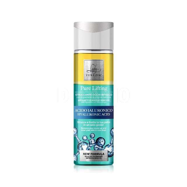 Struccante occhi bifasico 250ml acido ialuronico e vitamine - Principale