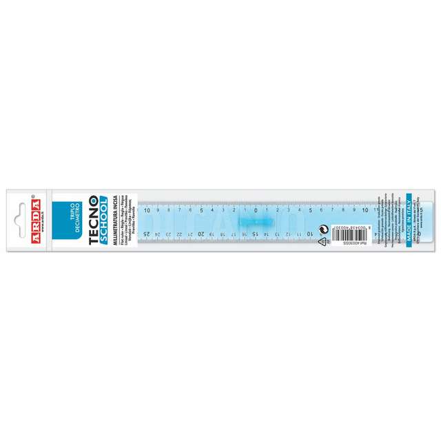 Triplo decimetro pomello plastica arda - Principale
