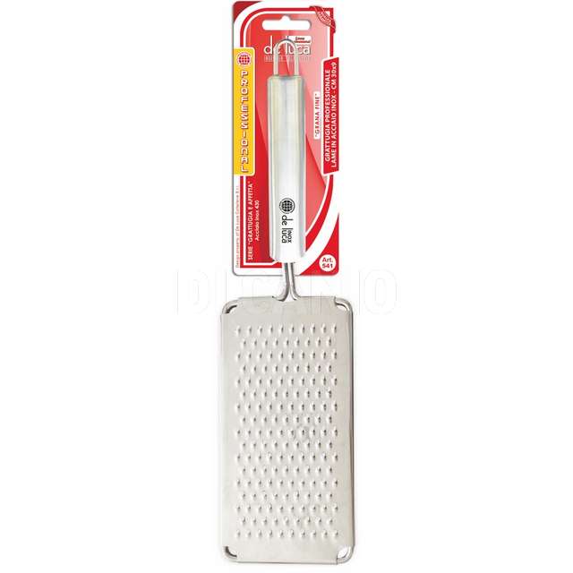 Grattugia grana fine acciaio inox cm.30x9 - Principale