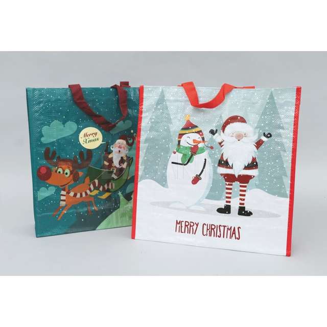 Busta regalo tnt cm.37x37x12 ass. - Principale