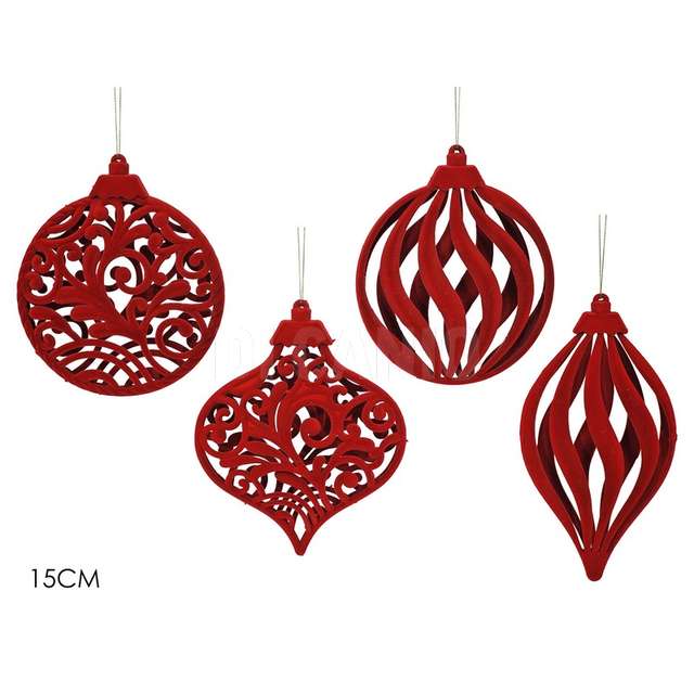 App. nat. dm. 15cm rosso 4ass - Principale
