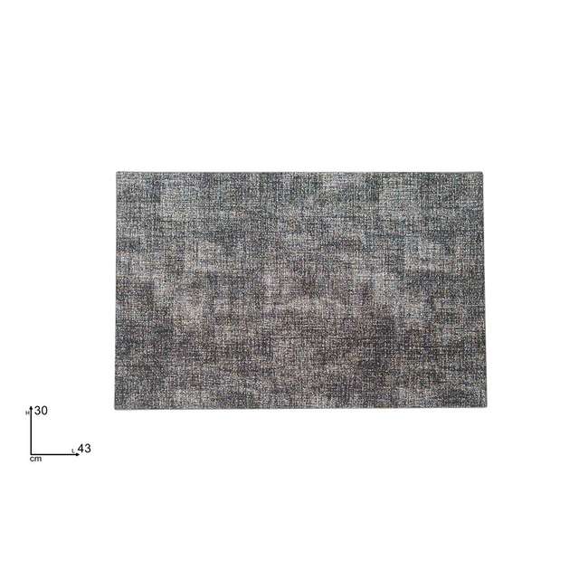 Tovaglietta cm.43x30 grigio fumo - Principale