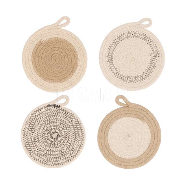 Sottopiatto in cotone a4m diam15 - Principale