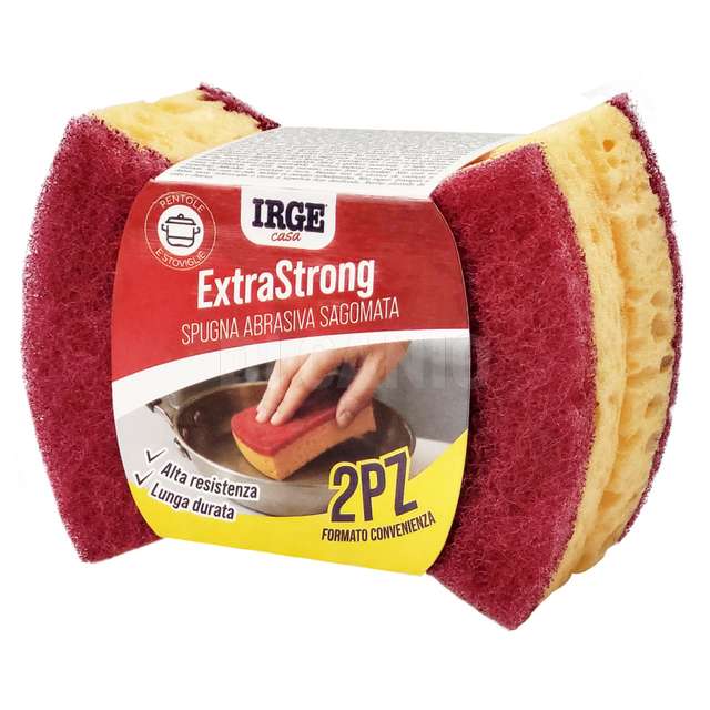 Spugna abrasiva extra strong 2 pz - Principale
