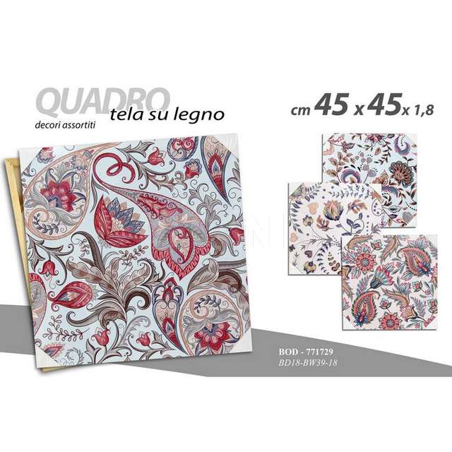Quadro ass. cm.45x45x1.8 gicos - Principale