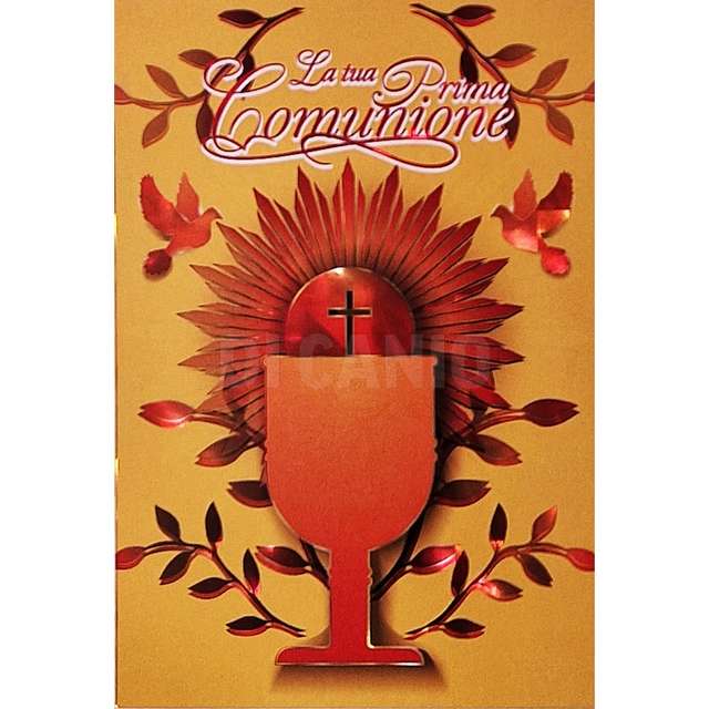Bigliettino augurale flascard la tua prima comunione 013/f - Principale