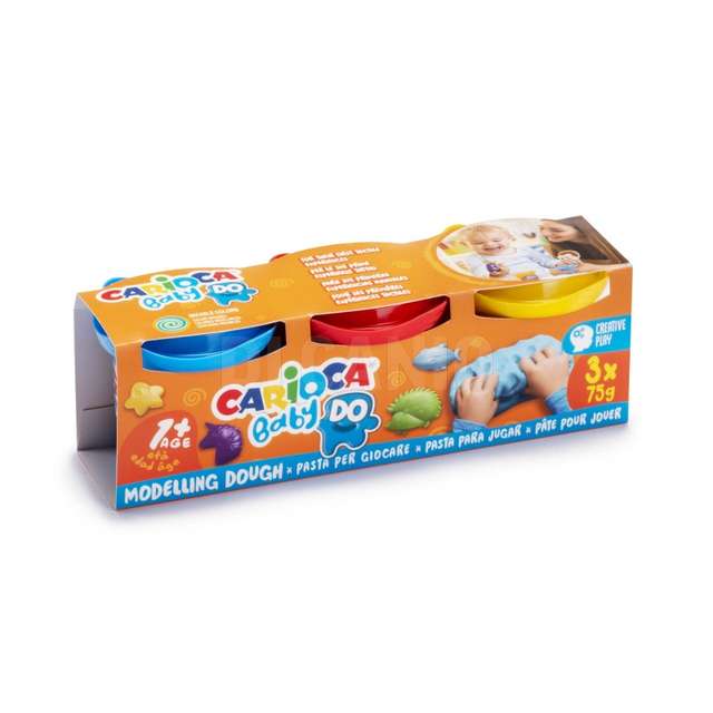 Baby dough 3x75 gr carioca - Principale