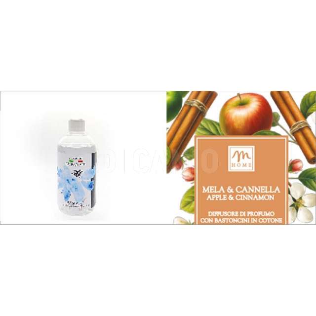 Ricarica per diffusore ml 500 mela e cannella - Principale