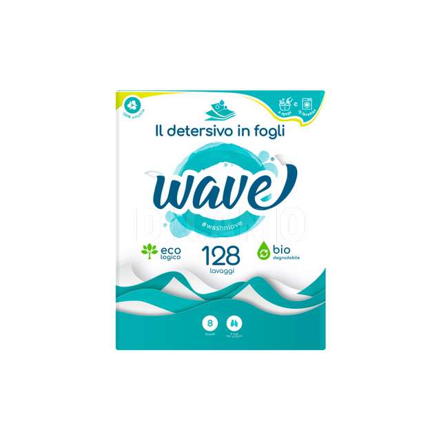 Wave detersivo in fogli classico 16 lavaggi - Principale