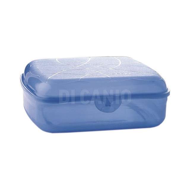 Contenitore clik clak frigo e micronde quadrato cm 20x20x8 - Principale