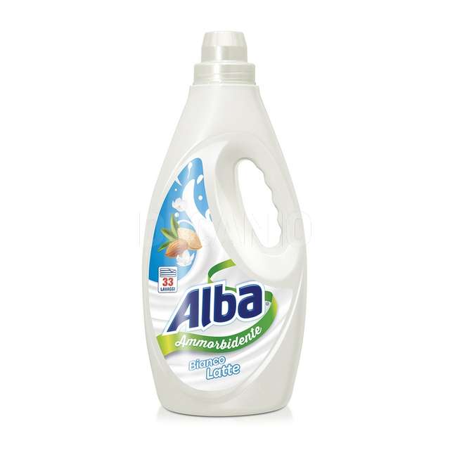 Alba ammorbidente bianco latte 33 lavaggi - Principale