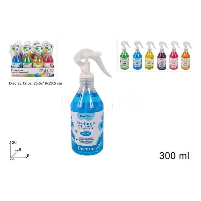 Spray per ambiente 300 ml 6 profumazioni - Principale