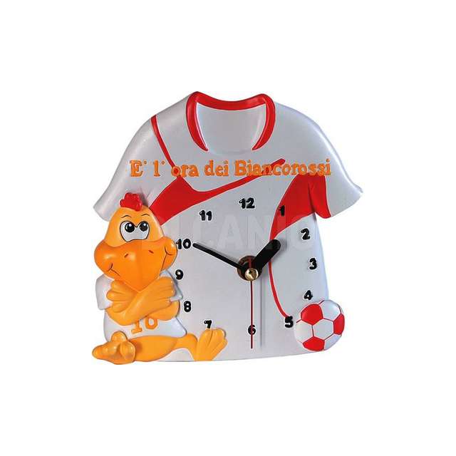 Orologio resina t-shirt biancorosso 12x13 (48) lar - Principale