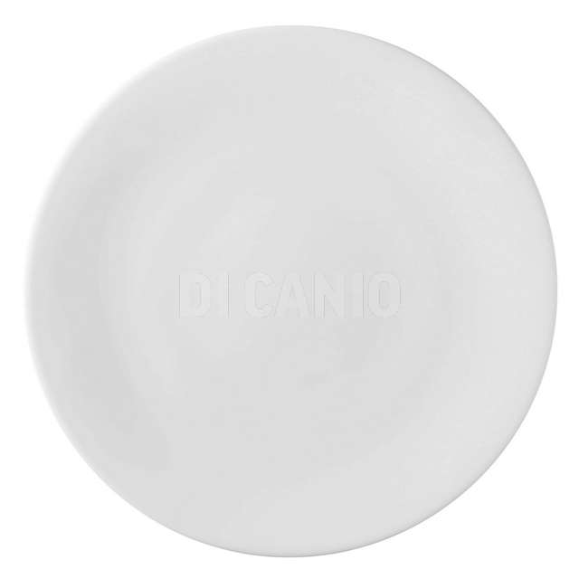 Piatto piano cm.28 neve bone china bianco - Principale