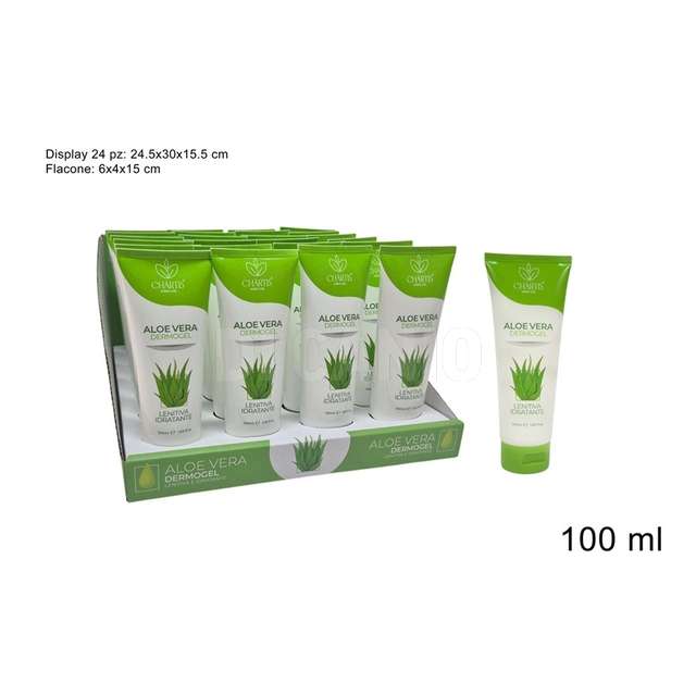 Gel per mani 100ml fragranza aloe vera in display - Principale