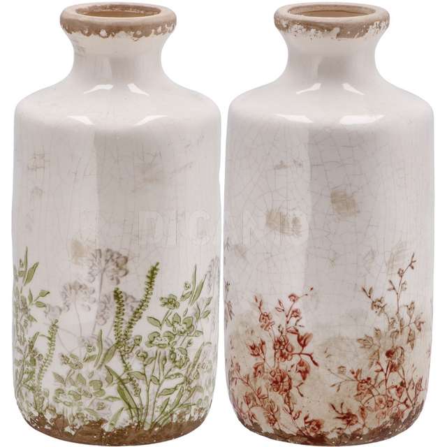 Vaso ceramica salas dm.13x27 2 colori - Principale