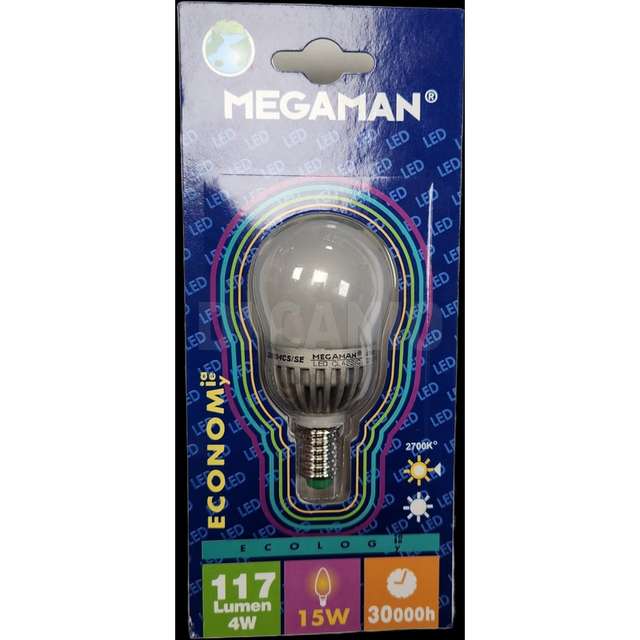 Led sfera e14 2700k 30000h 15watt la filometallica luce naturale - Principale
