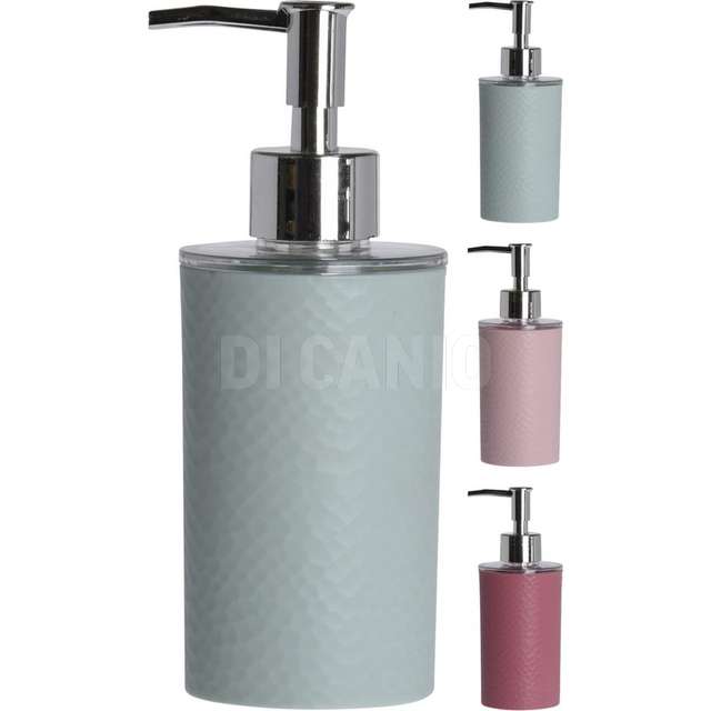 Dispenser sapone plastica cm.7x18 3 assortito - Principale