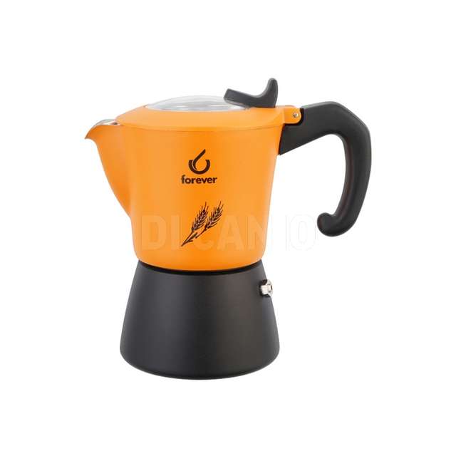 Caffe miss orzi alluminio induzione 2 tazze forever - Principale