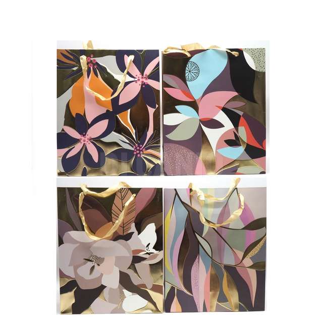Borsa carta grande 42x30x12 4 assortitia - Principale