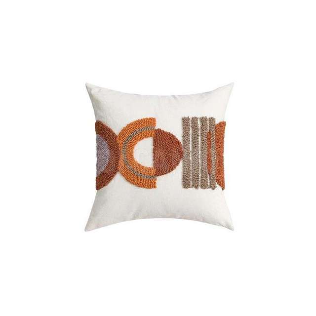 Cuscino tessuto cm.45x45 con ricamo - Principale