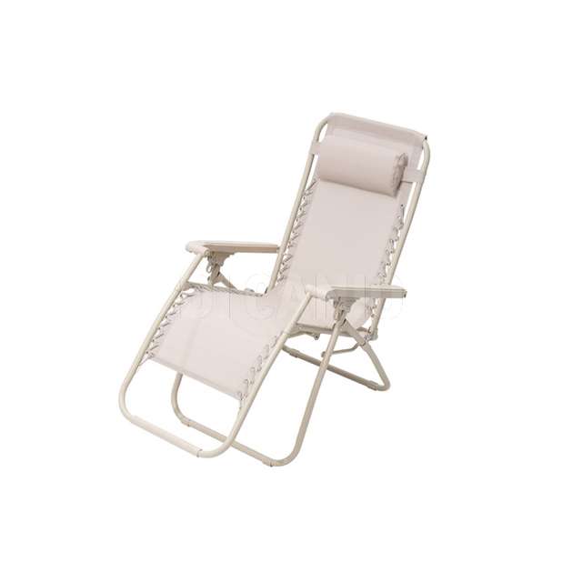 Sedia zero gravity txt 2x1 t.22mm con cuscino sabbia 165x65x112cm - Principale