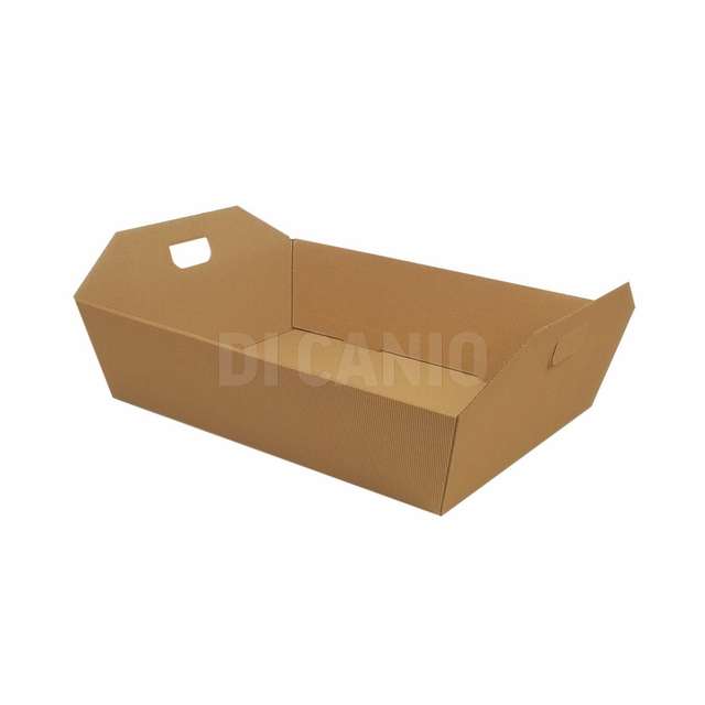 Cesta cartone c_manici avana 43x32 h12 fag - Principale