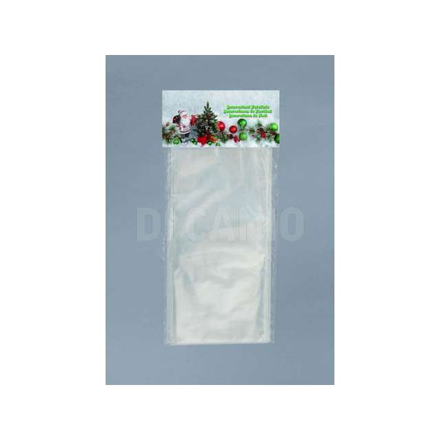18 buste trasparenti pvc cm.12 5x26 - Principale