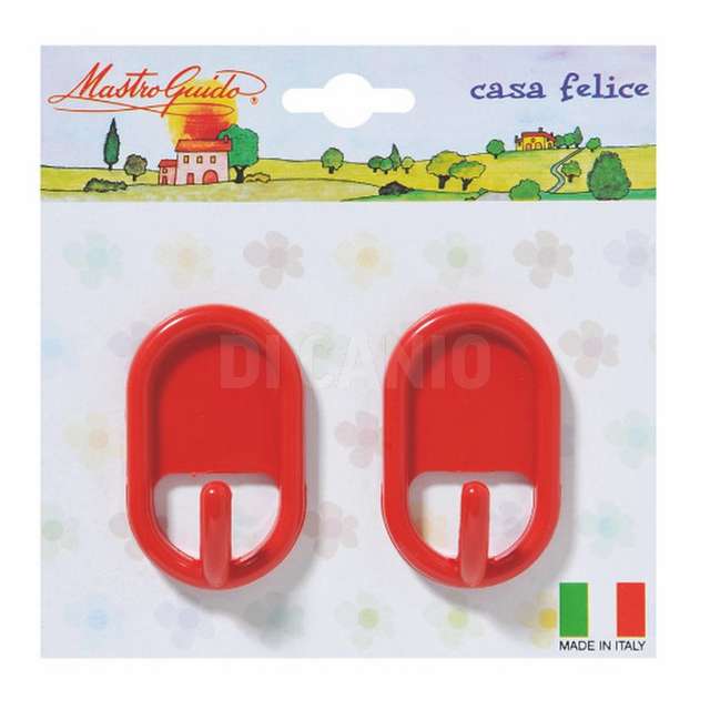 Cartoncino blister 2 ganci medi demolli - Principale
