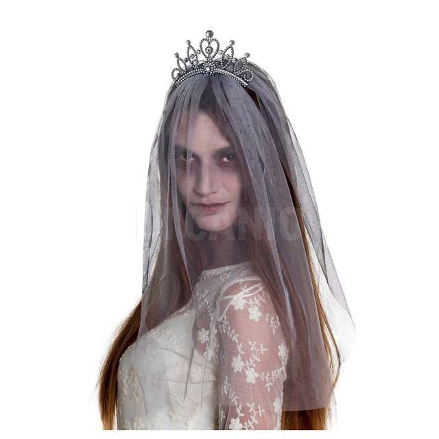 Velo sposa zombie fiori paolo - Principale