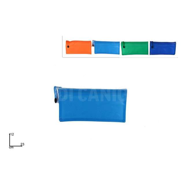 Busta colortata trasparente cm.23x12 4 colori - Principale
