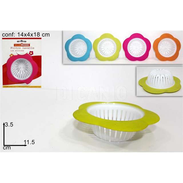 Filtro lavello fiore c_silicone 4colart.ak02m002 d.e. - Principale