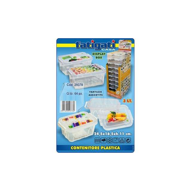 Contenitore plastica lt.3 - Principale