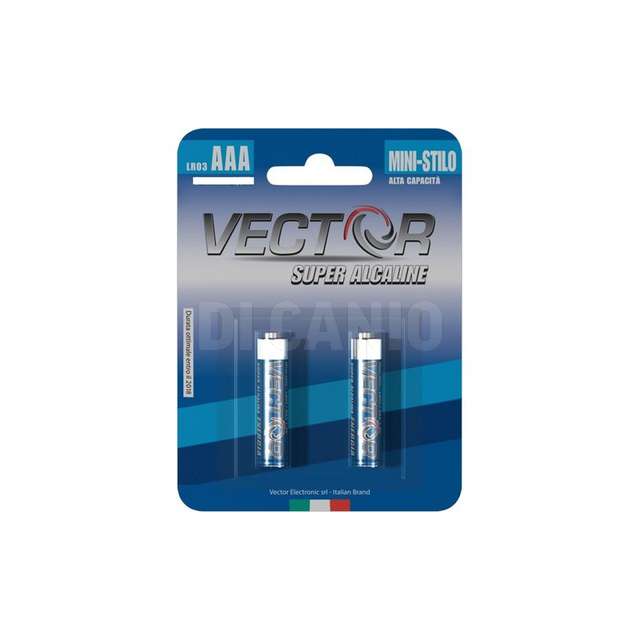 Pila super alcalina ministilo 4pz vector.-lr03-aaa-4b- - Principale