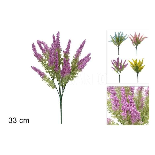 Mazzo lavanda cm.33 4 colori - Principale
