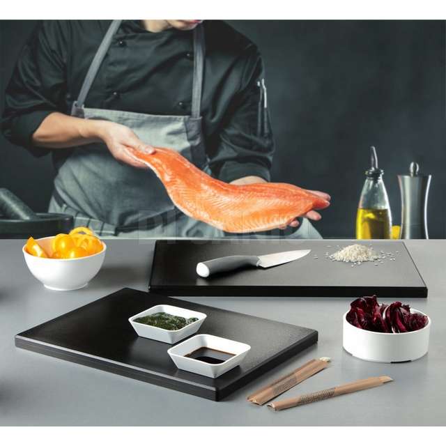 Tagliere mimi fusion cm.35x25 nero - Principale