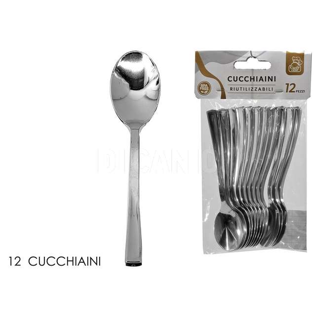 Set 12 cucchiaini silver - Principale