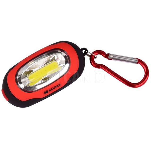 Torcia led con moschettone rossa kodak - Principale
