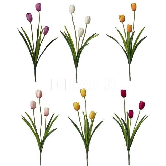 Ramo tulipani x3 20*50 cm - Principale