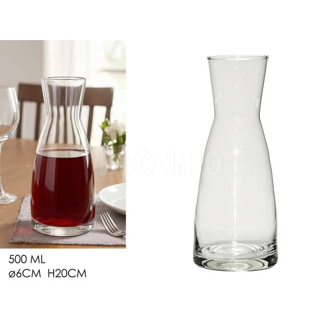 Caraffa vetro lt.0.5 - Principale