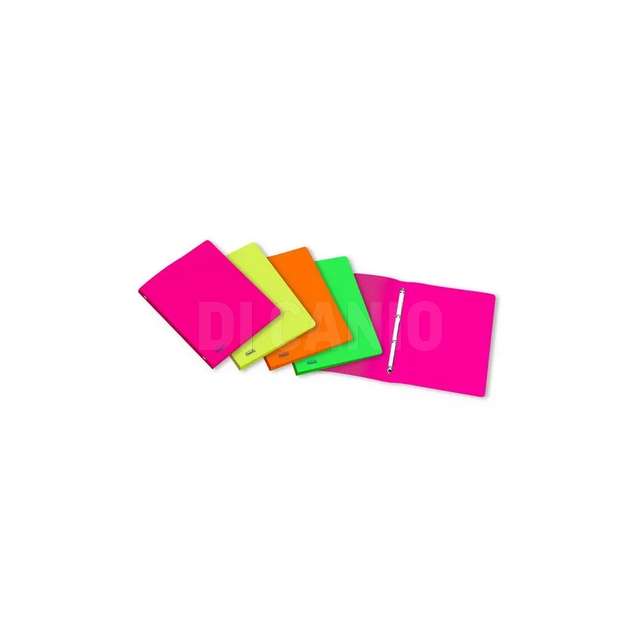 Raccoglitore con anelli neon cm.22x30 - Principale