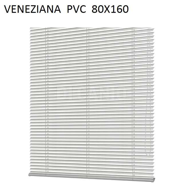 Tenda veneziana in pvc 25mm mis.80x160 ms - Principale