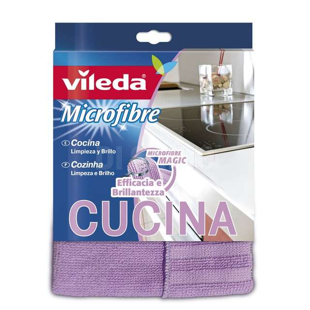 Panno microfibra cucina 32x32 vileda - Principale
