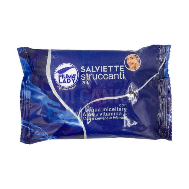 Salviettine struccanti piuma lady 20 pz - Principale