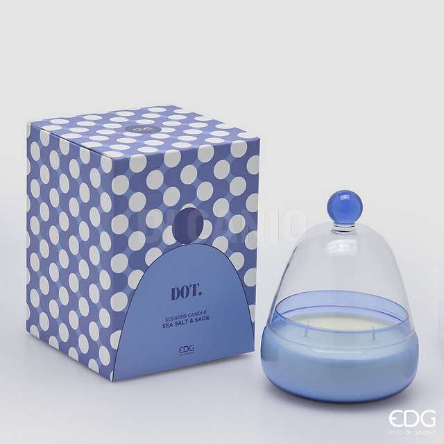 Candela dot con profumo h.17.2 d.12 sea salt & sage edg - Principale