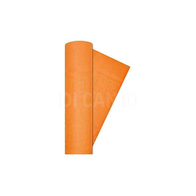 Tovaglia damascata mt.7x120 arancio orema - Principale