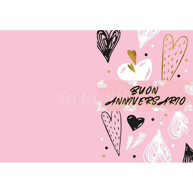 Bigliettino augurale brillacard disegno n.10 anniversario - Principale