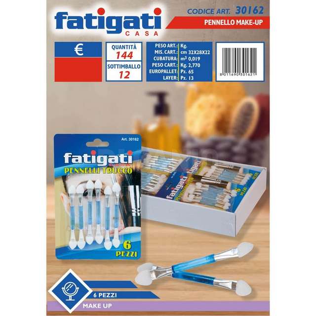 Pennelli trucco 6pz. - Principale