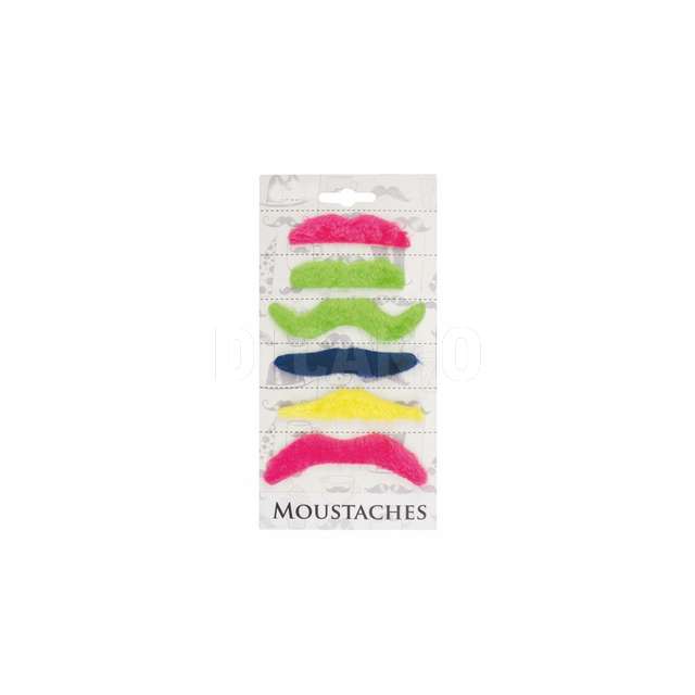 Cartella 6 baffi col ass fiori 73164 - Principale