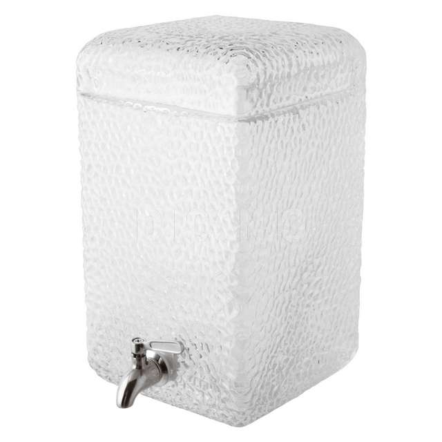 Distrbutore succhi lt.7.5 vetro inox cm.18x18x32.5h paderno - Principale